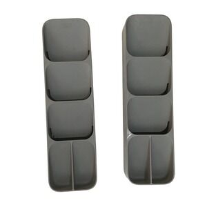 Set of 2 Joseph Joseph Kitchen Drawer Organizer Tray for‎ Cutlery Silverware